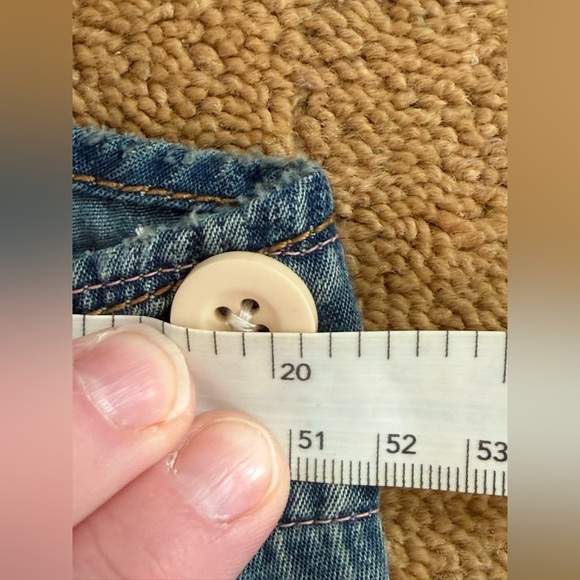 RARE 🦄 NWT Magnolia Pearl Embroidered Love Applique Overalls 032 - Picture 10 of 12